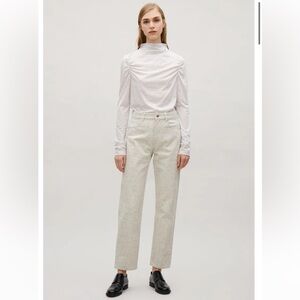 COS Flecked Straight Jeans